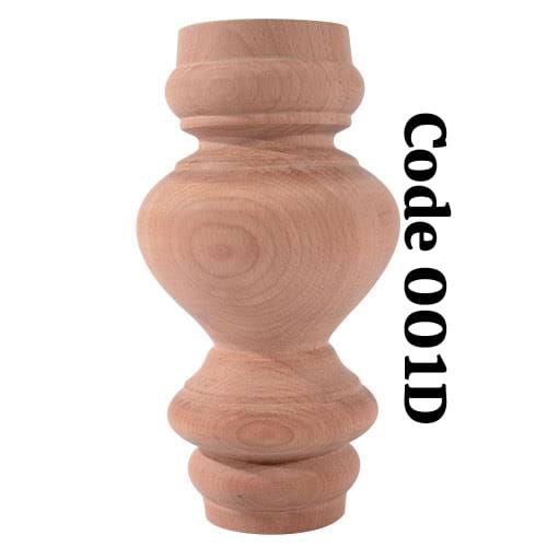 001D-Wood Leg 100mm-A00-A10