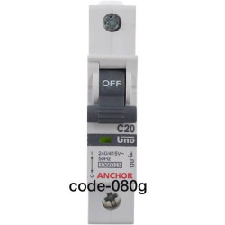 080G- MCB 20 Amp.-A10-A20