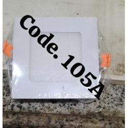 105A-Panel Light 9watt Square Cool White-A90-B05