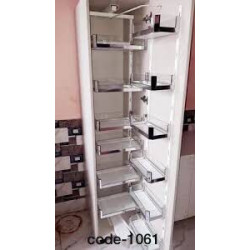 1061-Pantry 450mm Half With Glass HE00-IA80