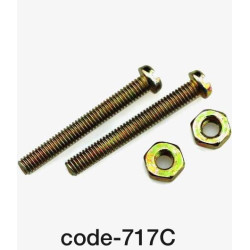 717C-nut bolt 2.5''