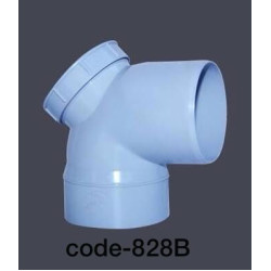 828B-Pvc Door Elbow 110mm-A60-A75