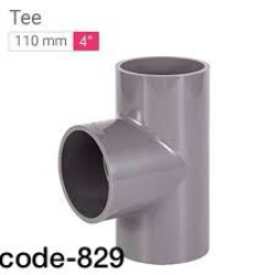 829---Pvc Tee 110mm-B75-C00