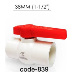 839-Pvc Ball Vall 1.5" (40mm)-A20-A30