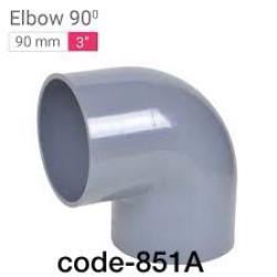 851A-Pvc Elbow 90mm-A30-A40