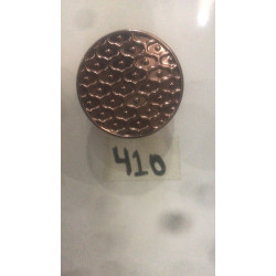 419A--Knob K-46 Big  Black Finish