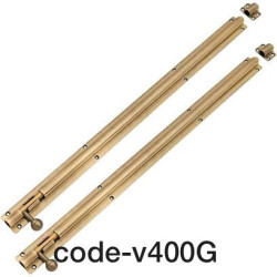 V400G-Tower Bolt 24" (Gold)-D08-D41
